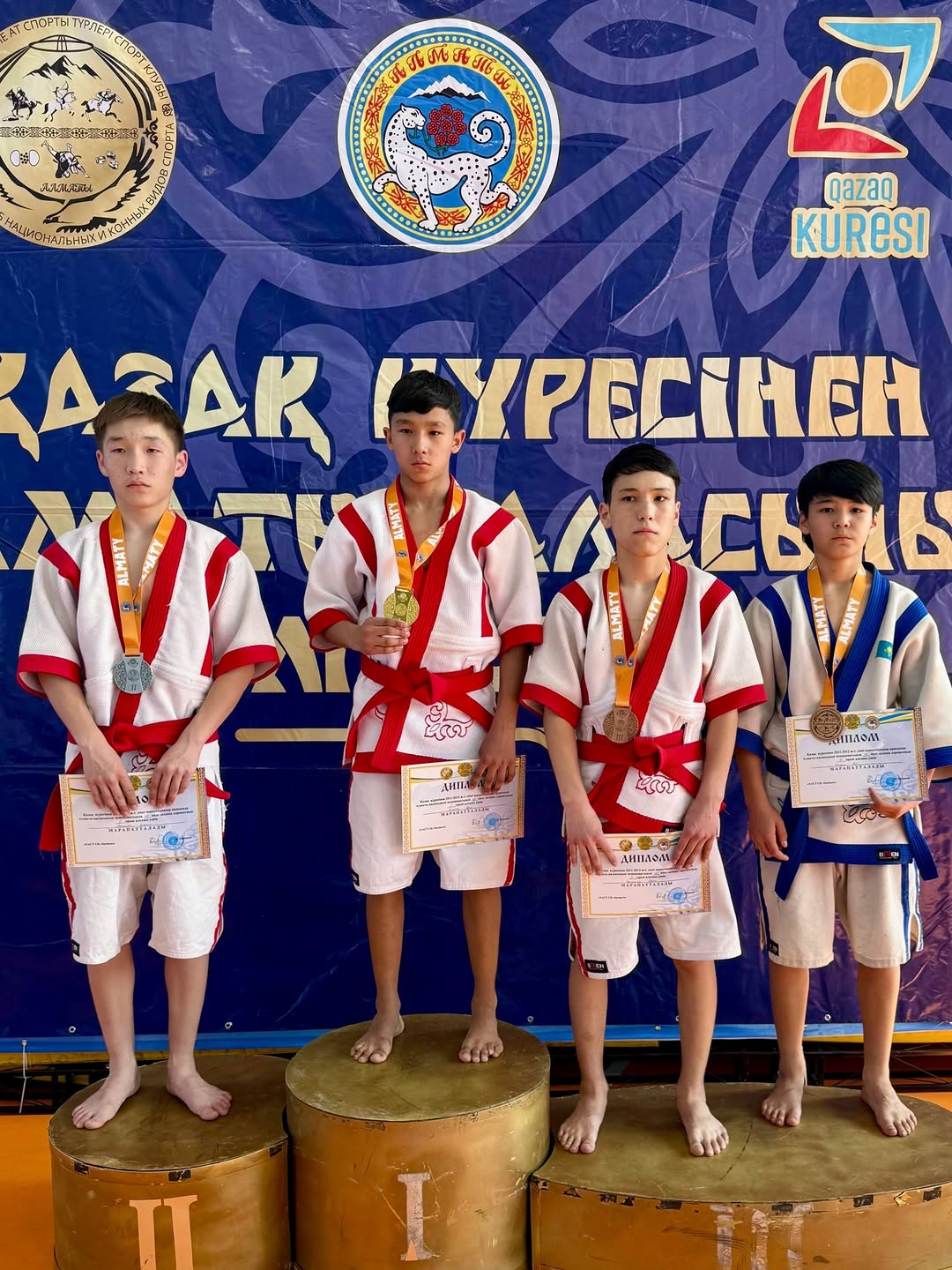 Чемпионат Алматы по казахской борьбе 2011-2012: результаты