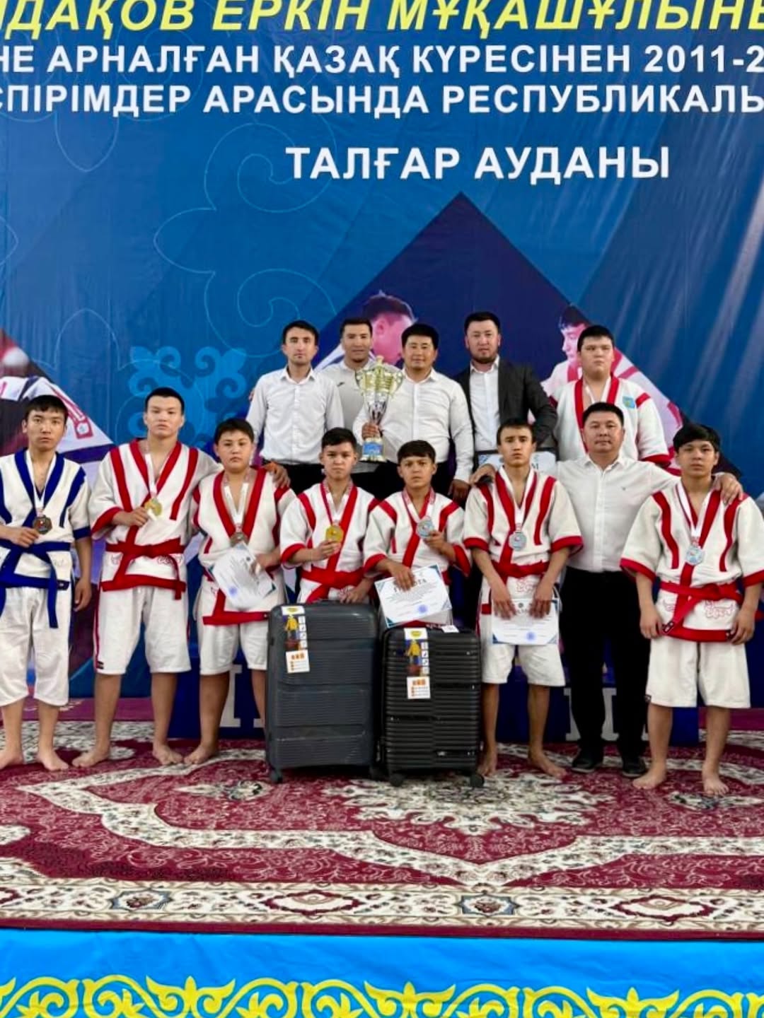 Казахская борьба: триумф УАСТ на турнире памяти Сайдакова